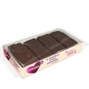 Mrs Crimbles Double Choc Brownies (4 pack) 190g