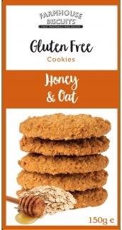 Gluten Free Honey & Oat Cookies 150g